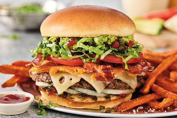 MadLove Burger with a Bottomless Side