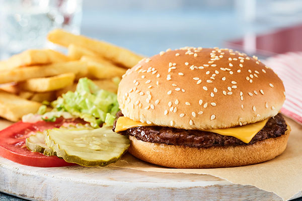 Red's Cheeseburger with Bottomless Steak Fries